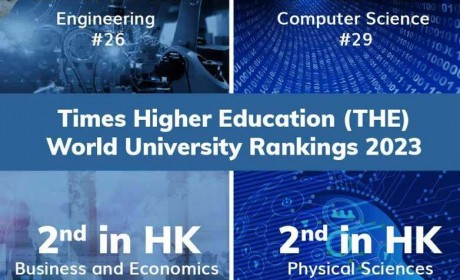2023泰晤士高等教育世界大学学科排名公布-香港科技大学表现优异