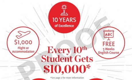 新西兰坎特伯雷大学国际学院10周年奖学金政策重磅推出-3月31日与您线上相约