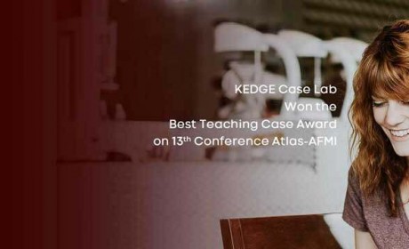 KEDGE案例实验室荣获法国国际管理学术协会年度最佳教学案例奖