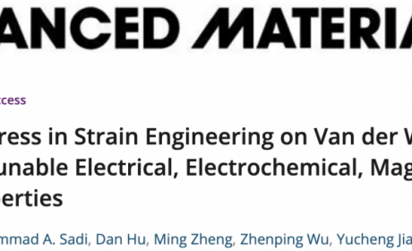 澳科大学者在国际顶级期刊发表范德华二维材料应变工程的最新进展：可调制的电学、电化学、磁学和光学特性
