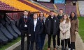 五名布拉德福德大学学生在近期被邀请前往布拉德福德城足球俱乐部的主场