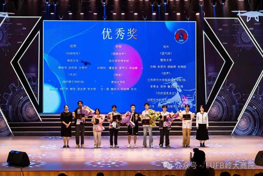 香港岭南大学商学院本科生参加“第八届「科德杯」全国大学生无人机航拍竞赛”并获“优秀奖”