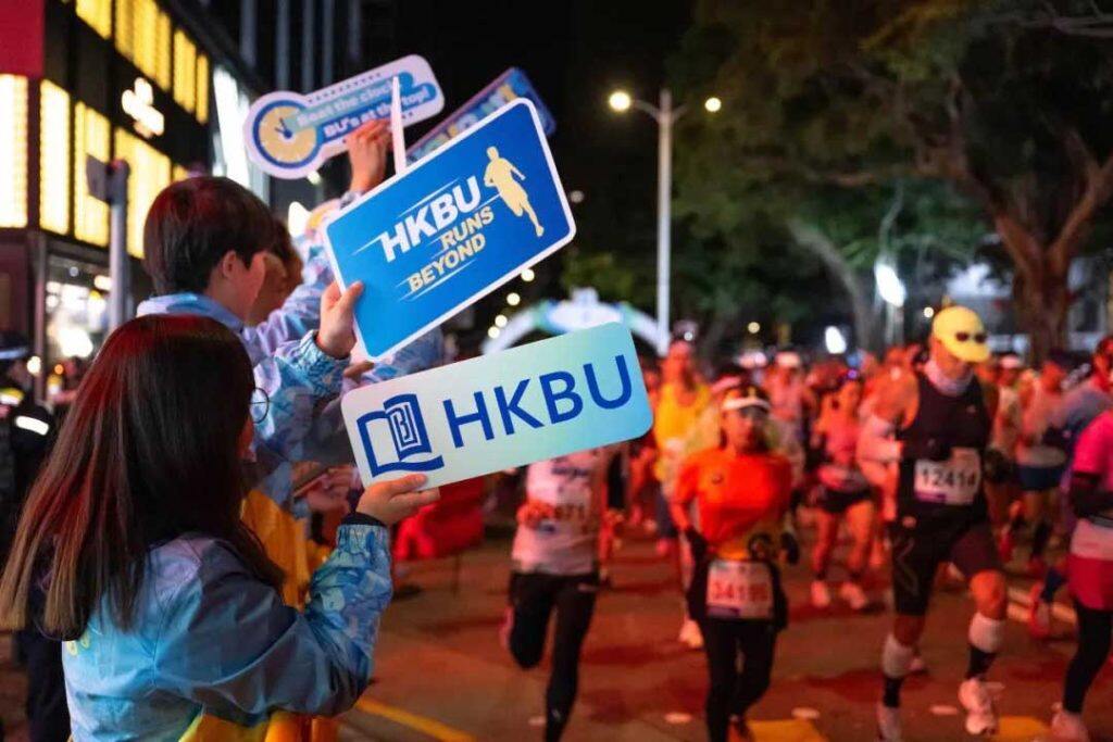 香港浸会大学跑手出战香港马拉松 运动科技监测为健康护航